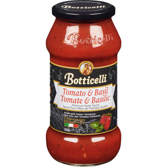 Botticelli Tomato Basil Premium Pasta Sauce 710 ml, $1.13/100ml