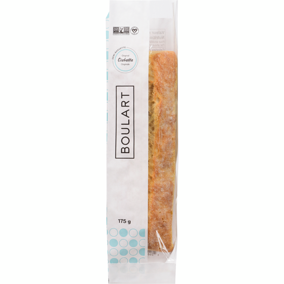 null Demi-Baguette Ciabatta Original 175 g, $0.86/100g