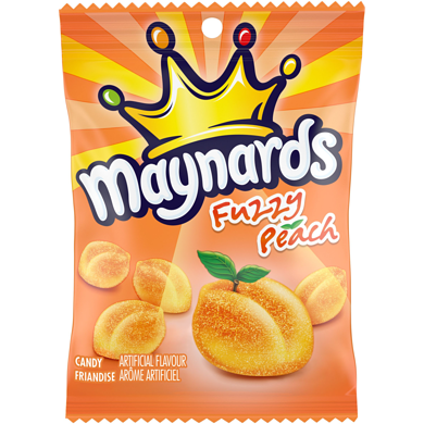 Maynards Fuzzy Peach Candy Gummy Candy 154 g, $2.27/100g