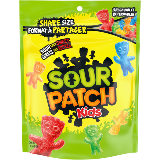 Maynards Friandises Sour Patch Kids originalels, format à partager 315 g, 1,59 $/100g