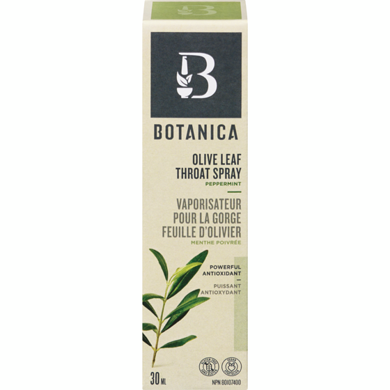 Botanica Olive Leaf Throat Spray Peppermint 30 ml, $76.63/100ml