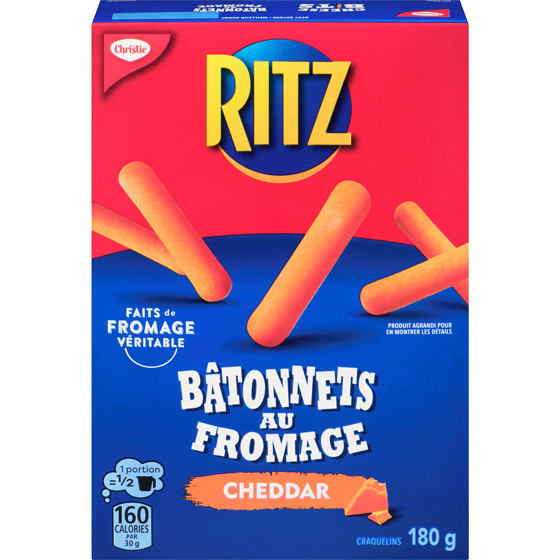 Christie Sandwiches mini RITZ à saveur de fromage 180 g, 2,78 $/100g