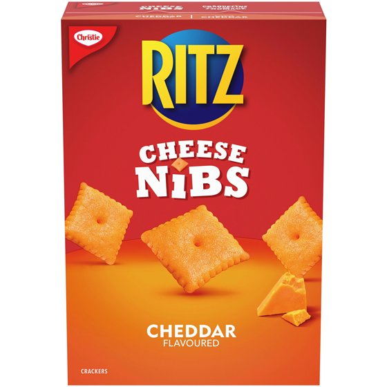 Christie RITZ Cheese Nibs Cheddar Crackers 180 g, $2.78/100g