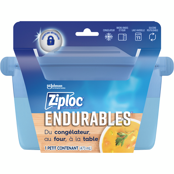Ziploc Endurables contenant en silicone réutilisable 473 ml 1 ea, 12,99 $/1ch