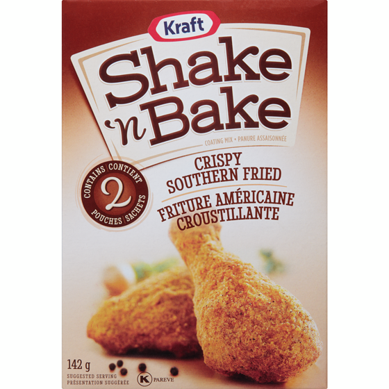 Kraft Shake 'n Bake Panure assaisonnée friture américaine croustillante 142 g, 3,51 $/100g