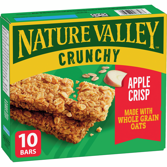 Nature Valley Crunchy Apple Crisp Granola Bars 10 CT 210 g, $1.79/100g