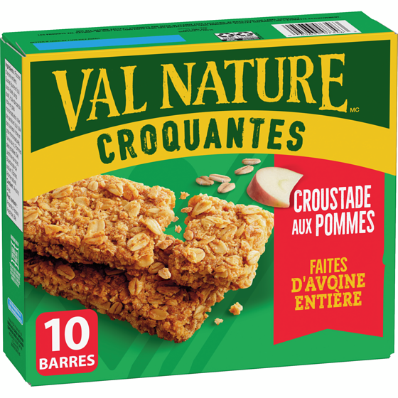 Nature Valley Croquantes Croustade Aux Pommes Granola Barres 10 CT 210 g, 2,14 $/100g