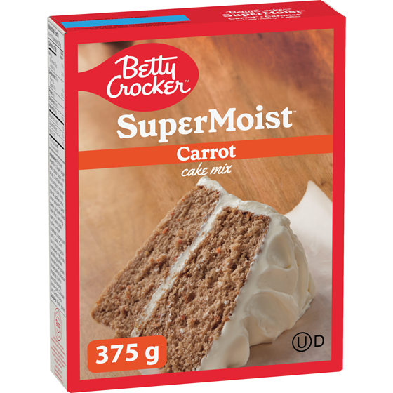 Betty Crocker Super Moist Cake Mix Carrot 375 g, $1.01/100g