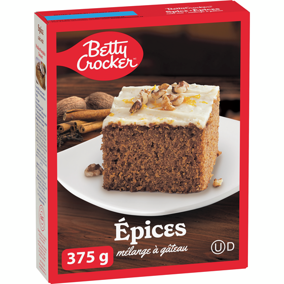 Betty Crocker Mélange à gâteau épices 375 g, 1,06 $/100g
