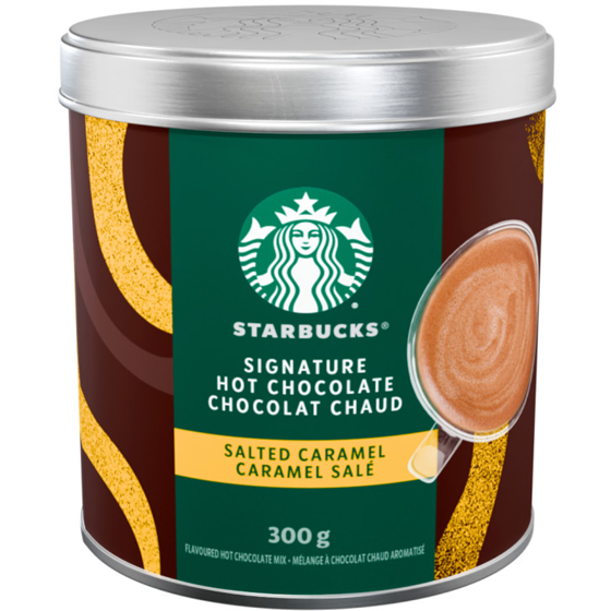 Starbucks Signature Hot Chocolate Mix, Salted Caramel 300 g, $4.76/100g