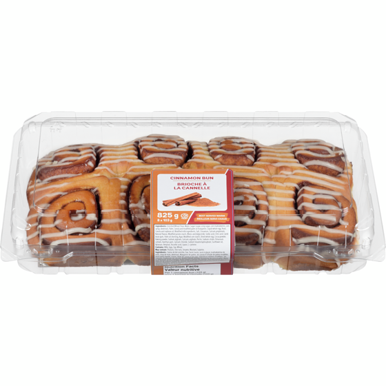 null Brioche à la cannelle 825 g, 0,73 $/100g