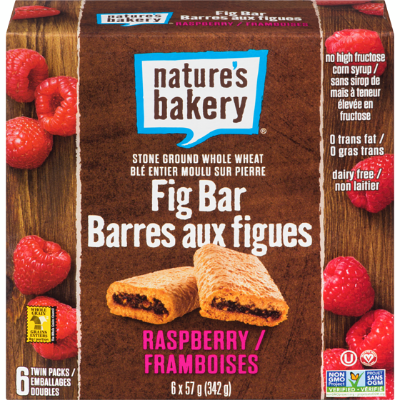 Nature’s Bakery Barres aux figues framboises 340 g, 2,64 $/100g