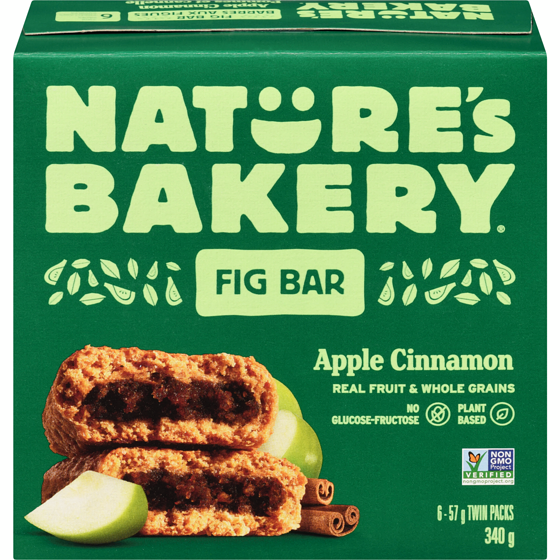 Nature's Bakery Fig Bar Apple Cinnamon 340 g, $2.64/100g