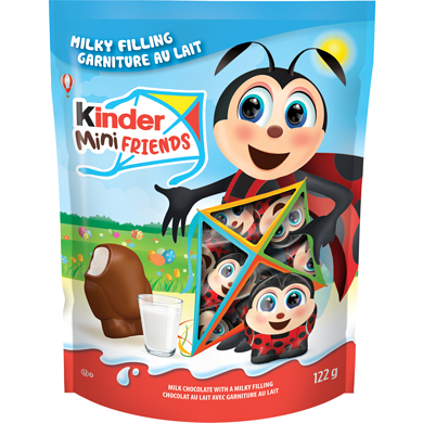 Kinder Mini Friends, Milk Chocolate with a Milky Filling 120 g, $4.58/100g