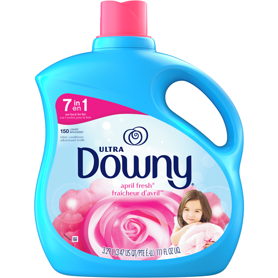 Downy Ultra Laundry Liquid Fabric Softener (Fabric Conditioner), April Fresh, 150 Loads 3.29 l, $0.55/100ml