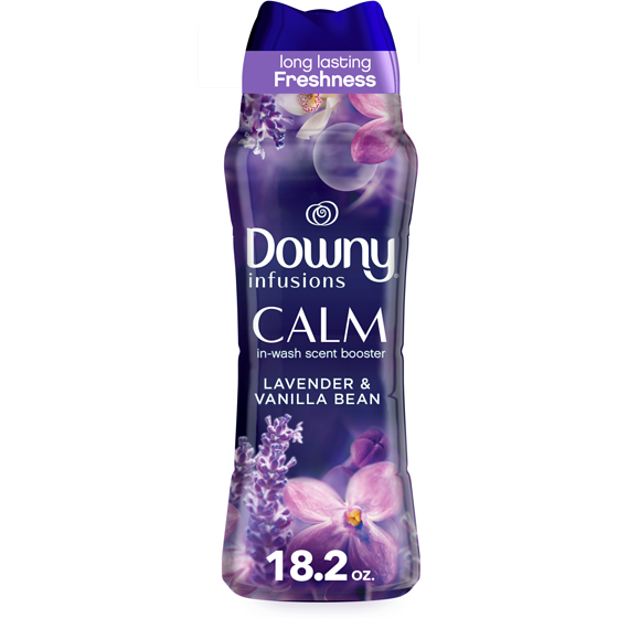 Downy Infusions In-Wash Laundry Scent Booster Beads, CALM, Soothing Lavender and Vanilla Bean 515 g, $3.49/100g