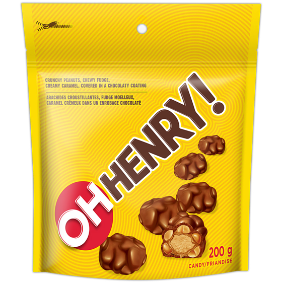 Oh Henry! Candy 200 g, $3.50/100g