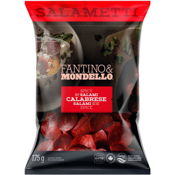 Fantino & Mondello Spicy Calabrese Thin-Sliced Salametti 175 g, $5.02/100g