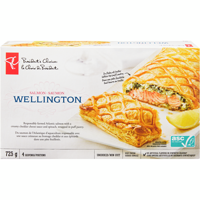 President's Choice Salmon Wellington 725 g, $3.58/100g