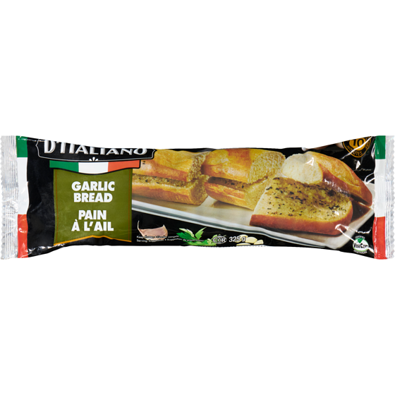 D'Italiano Garlic Bread 325 g, $0.92/100g