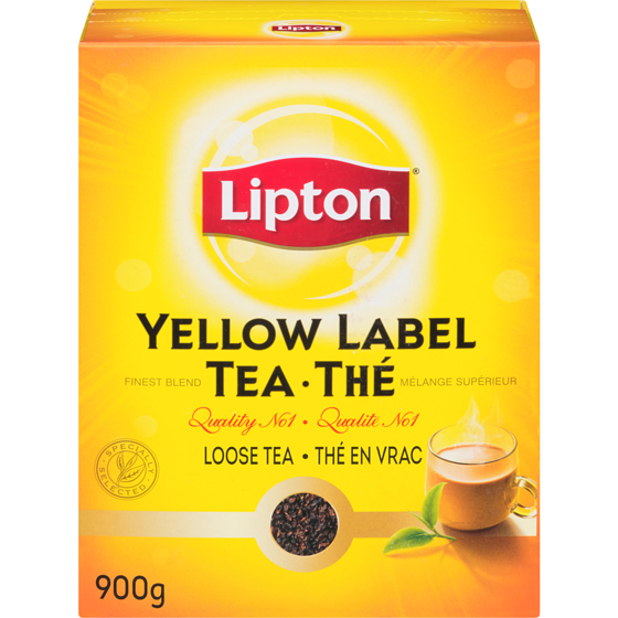 Lipton Yellow Label Loose Tea 900 g, $2.05/100g