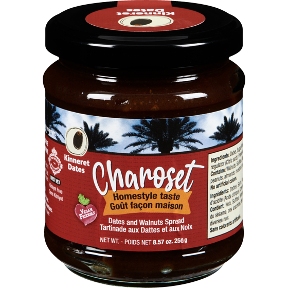 Tamar Kinneret Dates And Walnuts Spread Charoset 250 g, $3.00/100g
