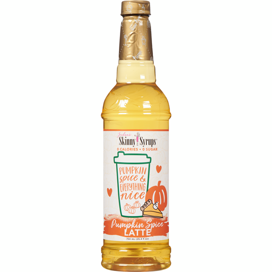 Skinny Syrup Syrup Pumpkin Spice Latte 750 ml, $1.07/100ml
