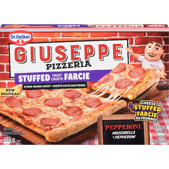 Dr. Oetker Pizza à croûte farcie pepperoni 685 g, 1,46 $/100g