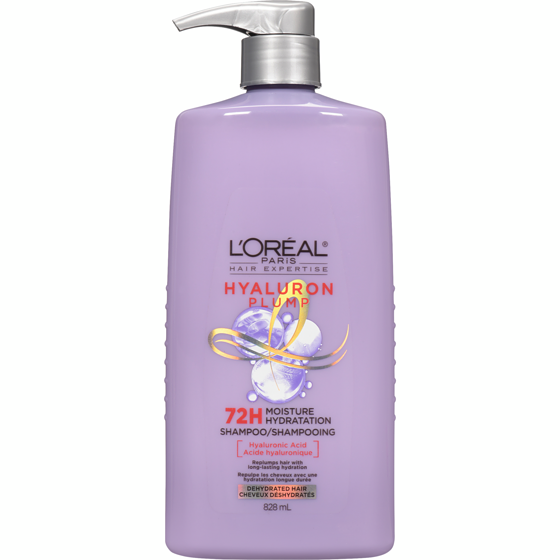 L'Oreal Paris Hair Expertise Hyaluron Plump Shampoo, With Hyaluronic Acid 828 ml, $1.81/100ml