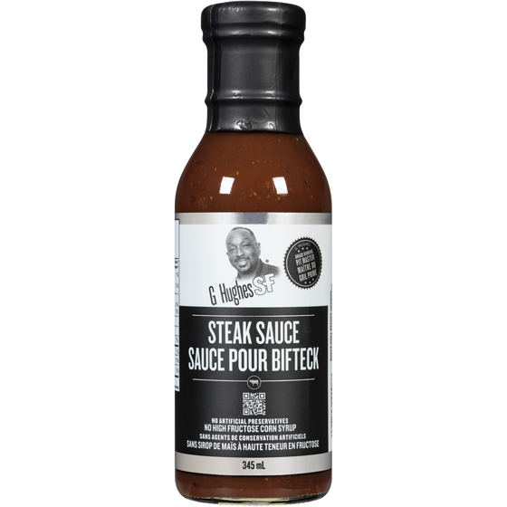 G Hughes Smokehouse Sauce à steak sans sucre 367 g, 2,45 $/100g