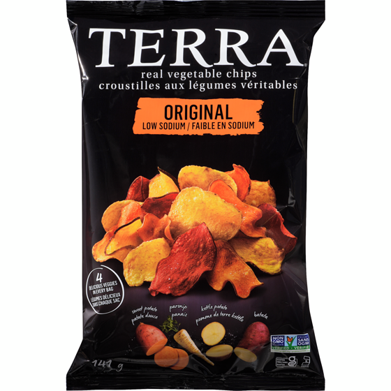Terra Croustille aux légumes exotiques original 141 g, 3,90 $/100g