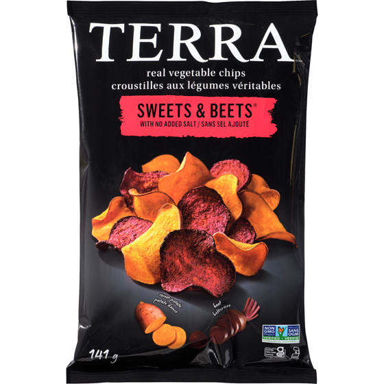 Terra Sweets & Beets Vegetable Chips 141 g, $3.90/100g
