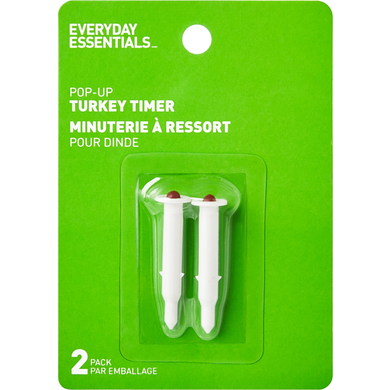 Everyday Essentials Pop-up Turkey Timer 2 Pack 1 ea, $3.00/1ea