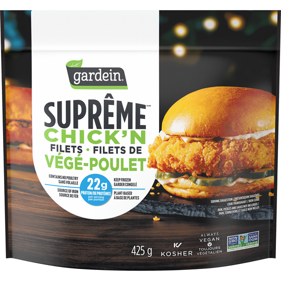 Gardein Suprême Chick'n Filets 425 g, $2.82/100g