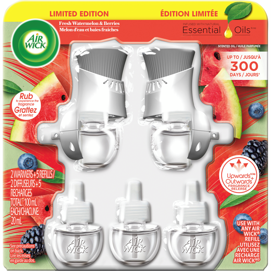 Air Wick Scented Oils Kit 5 ea, $4.00/1ea