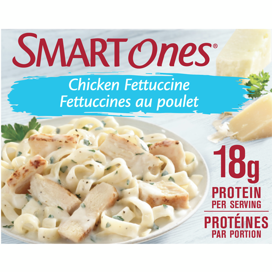 Smart Ones Chicken Fettuccine Frozen Meal 262 g, $1.15/100g