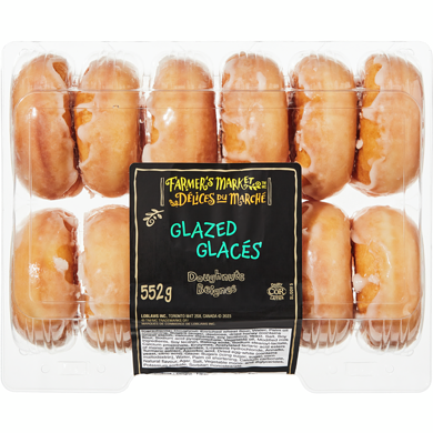 Délices du Marché Beignes glacés 552 g, 1,00 $/100g