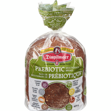 Dimpflmeier Prebiotic Multigrain Bread 10x454.0 g, $0.83/100g
