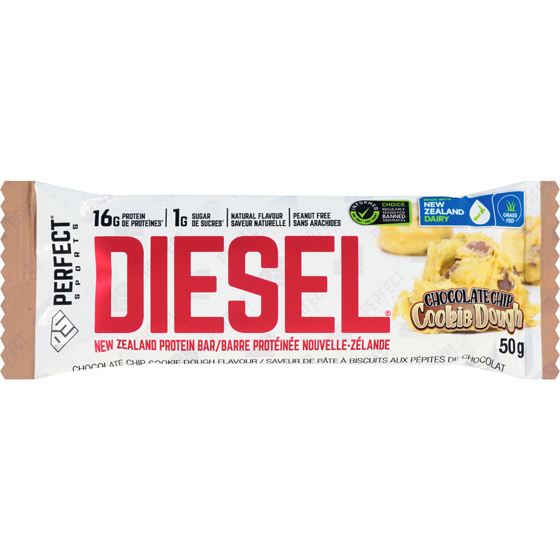 Perfect Sports Diesel Bar, Chocolate Chip Cookie Dough 1 ea, $4.79/1ea