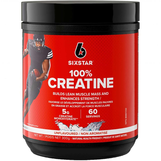 Six Star 100% Creatine, Unflavoured 300 g, $11.66/100g