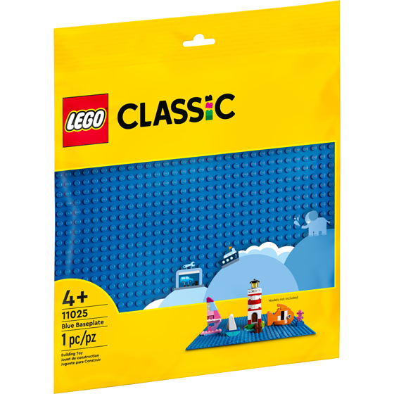 LEGO Classic Blue Baseplate 11025 1 ea, $10.00/1ea