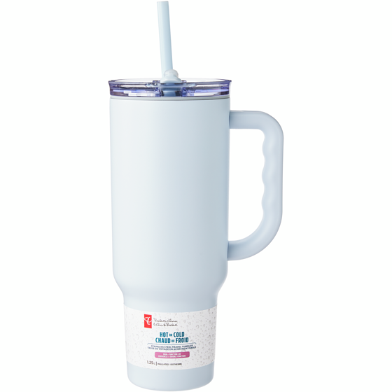 le Choix du Président Tasse de voyage en acier inoxydable Chaud ou Froid – bleu pâle 1 ea, 9,89 $/1ch