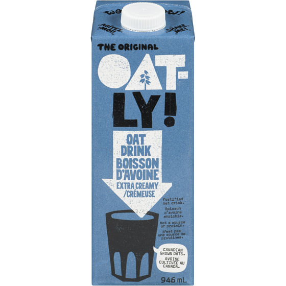Oatly Boisson d'avoine, extra crémeuse 946 ml, 0,63 $/100ml