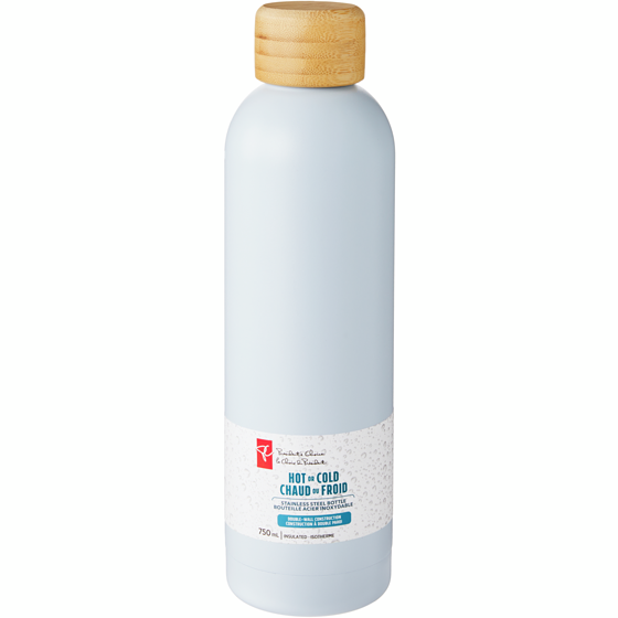 le Choix du Président Bouteille en acier inoxydable Chaud ou Froid – bleu 1 ea, 21,00 $/1ch