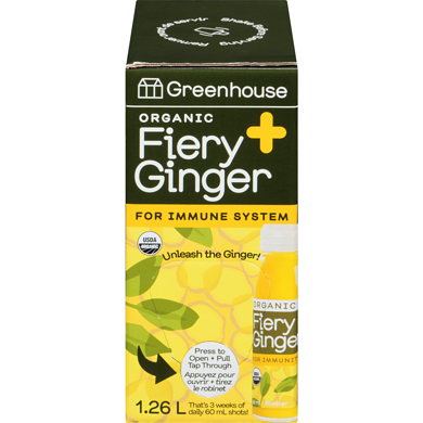Greenhouse Organic Fiery Ginger 1260 ml, $2.38/100ml