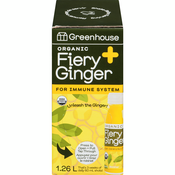 Greenhouse Organic Fiery Ginger 1260 ml, $2.38/100ml