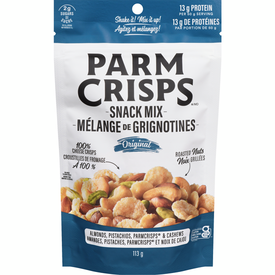 Parm Crisps Snack Mix Original 113 g, $6.63/100g