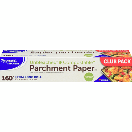 Reynolds Unbleached Compostable Parchment Paper 160 ft 1 ea, $12.99/1ea