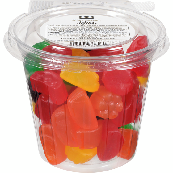 Johnvince Foods Naturally & Artificially Flavoured Candy Jubes 250 g, $1.20/100g