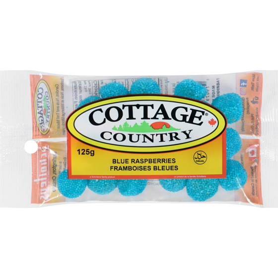 Cottage Country Blue Raspberries 125 g, $3.00/100g